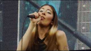 Chairlift - Ch - Ching! (live @ Prospect Park 6/22/13 Tropfest New York, new song!)