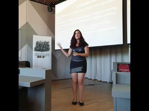 Fulya Çelikel- Modern Heavy Metal 2019 Conference Presentation