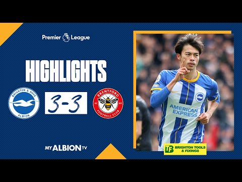 PL Highlights: Albion 3 Brentford 3