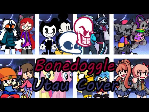 Bonedoggle but Every Turn a Different Character Sing it (FNF Bonedoggle but Everyone) - [UTAU Cover]