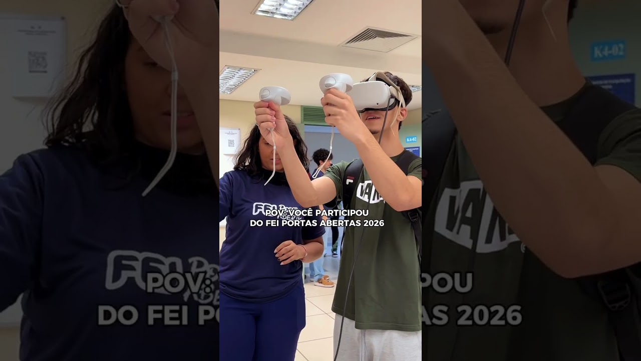 Um resumo do que foi o FEI Portas Abertas 2026 em poucos segundos!