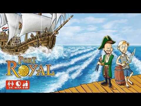 Port Royal speluitleg (door Bord voor je Kop) - 999 Games