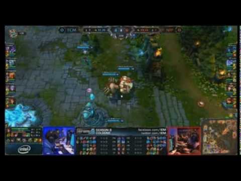 LOL League Of Legends Best of Intel Extreme Masters TCM V.S. NIP (BO1)