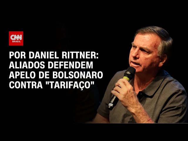 Aliados defendem apelo de Bolsonaro e Eduardo contra tarifaço de Trump | CNN NOVO DIA