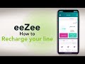 How To recharge Your eeZee line through Zain App