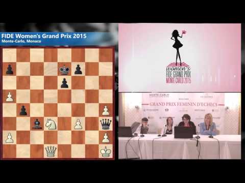Round 4 Dzagnidze (GEO) 1/2 - 1/2 Cramling Pia (SWE)