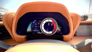 Analog Tachometer moving LFA style.#lexus  #LC500, #LFA