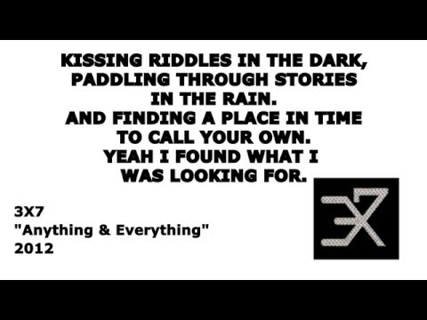 Anything & Everything - 3X7