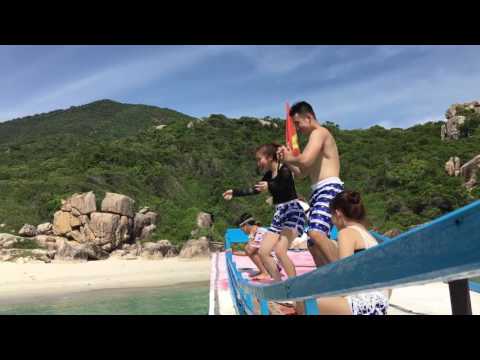 Nhảy tàu bãi Chà Là | Đảo Bình Hưng | 4.9.2016