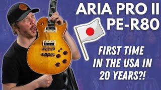 Video thumbnail for Japanese Made Perfection, the Aria Pro II PE-R80 by Ish Guitars