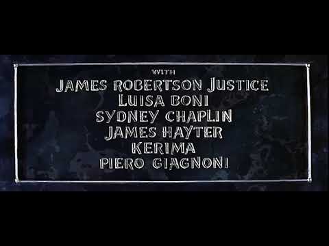 Land of the Pharaohs 1955 title sequence