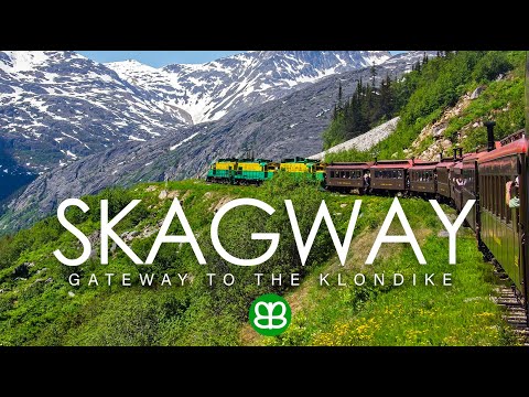 Excursão Skagway, Alasca, Locomotiva Vintage para Yukon, História da Corrida do Ouro e muito mais