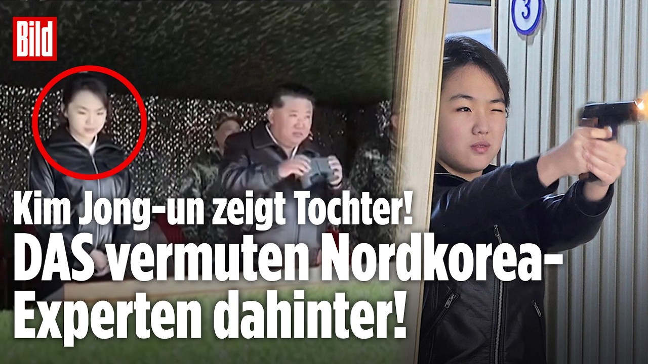 NORDKOREA: Diktator Kim Jong-un inszeniert Tochter bei Propaganda! Was steckt hinter der Show?