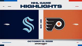 NHL Highlights | Kraken vs. Flyers - October 13, 2026