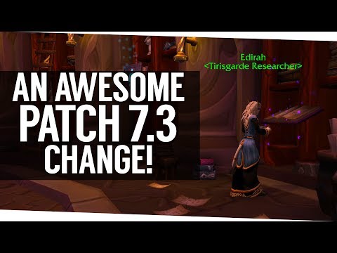 Patch 7.3 - An Awesome Change to Artifact Weapon System