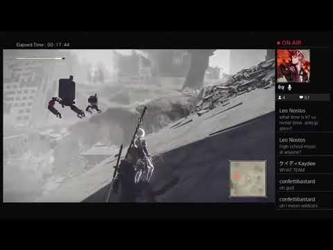 Let's Play Nier: Automata - Part 13 Ending A & VoIcE cHanGeR (Japanese voices, English sub)