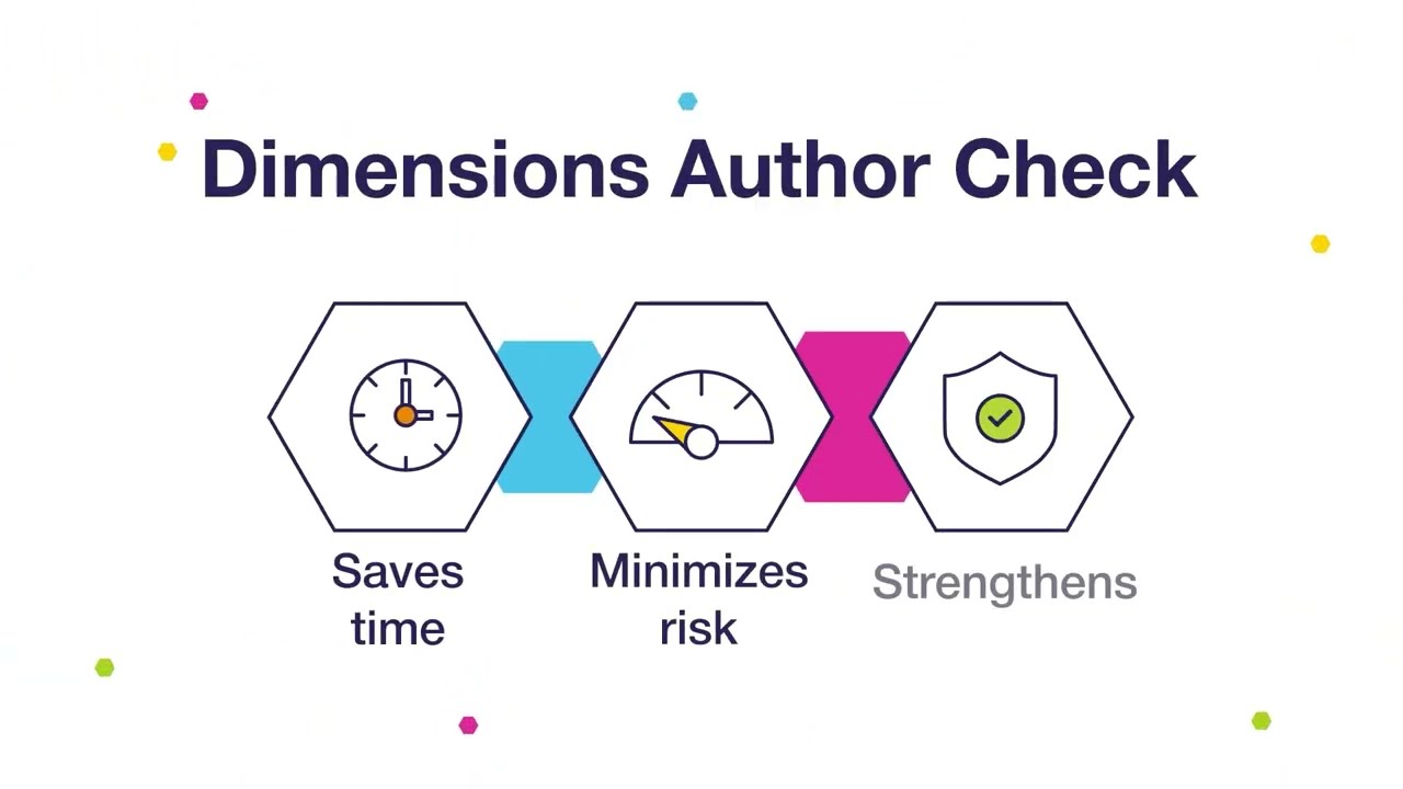 Dimensions Author Check