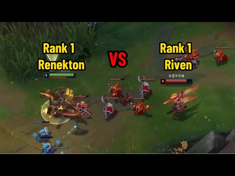 When Rank 1 Renekton Met Rank 1 Riven...