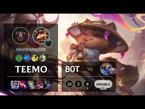 Teemo Bot vs Ezreal - BR Grandmaster Patch 11.3