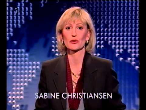 ARD Tagesthemen mit Sabine Christiansen