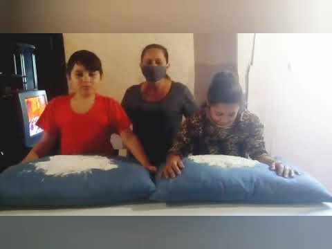 Desafio da farinha😂😛