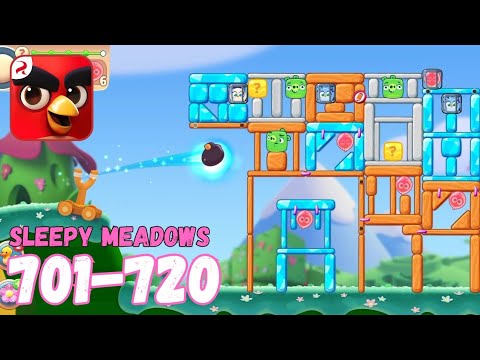 Angry Birds Journey: Levels 701-720 (Sleepy Meadows) Gameplay - Part 36