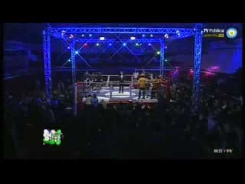 Boxeo para Todos por la TV Publica, Pelea completa Bouvier vs Alcantra (1° Parte)