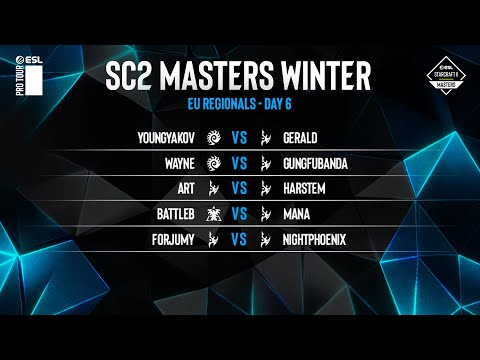 [ESL SC2 Masters: Winter] EU Regionals | День 6