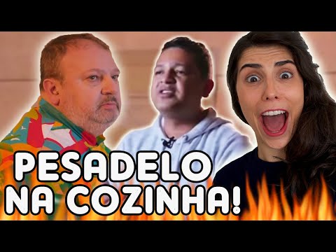 VOCÊ É A VERGONHA DA PROFISSON! - reagindo a pesadelo na cozinha
