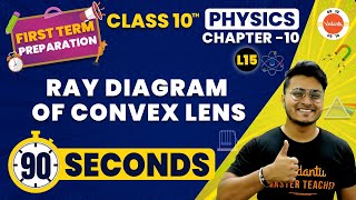 Ray Diagram of Convex Lens One Shot | Light Class 10 | NCERT Class 10 Science Ch-10 #PhysicsClass10