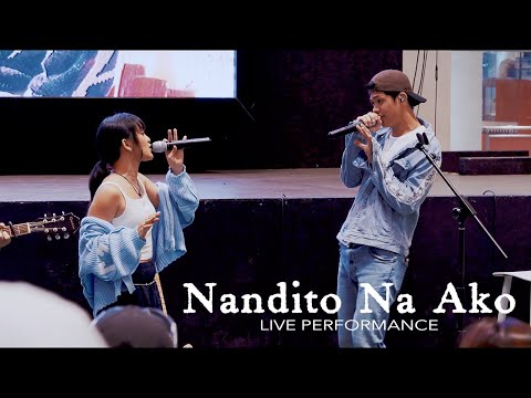Benj Pangilinan, Angela Ken -  Nandito Na Ako (Live from Ayala Circuit Busking)