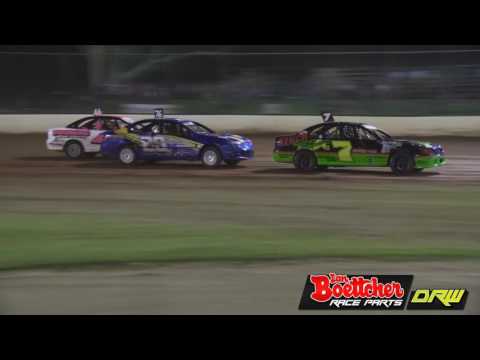 Street Stocks - Heat 13 - Australian Title - Kingaroy Speedway - 31.12.16