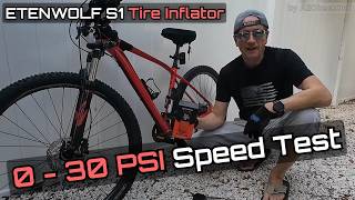 Best Cordless Compact Tire Inflator for Car & Bike? ETENWOLF S1 Review And Speed Test!