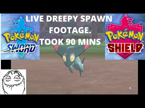 Pokemon Sword and Shield How to Catch Dreepy 2% is not a joke.