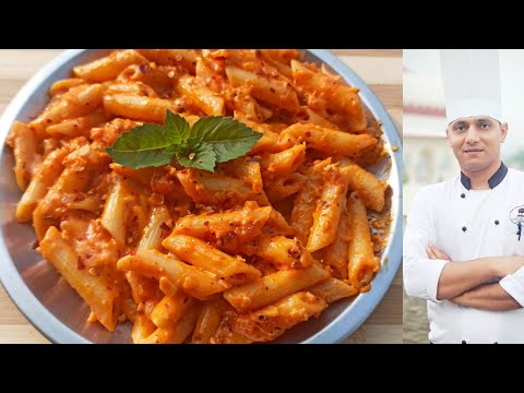 Pink Sauce Pasta Recipe/पिंक सॉस पास्ता/Easy Pasta Recipe/Mix Sauce Pasta//Chef Ashok