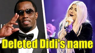 Kesha removes Diddy’s name from ‘Tik Tok’ lyrics onstage after Cassie lawsuit