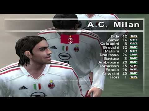 FIX 8 | Málaga CF VS A.C Milan ➖ PRO EVOLUTION SOCCER 4 | MASTER LEAGUEMALAGA VS AC MILAN