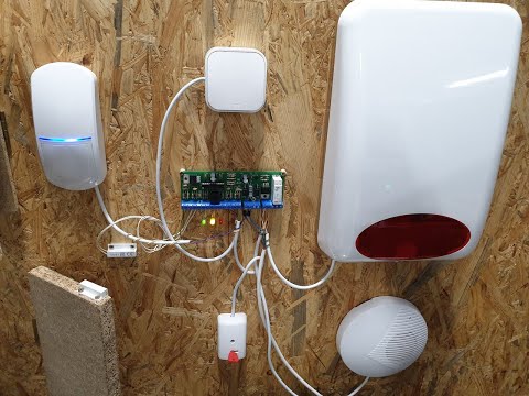 Centralka Alarmowa z 2 Liniami Dozorującymi   AVT 5466