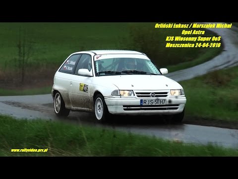 Orliński Łukasz / Marszałek Michał - Opel Astra - KJS Wiosenny Super OeS Moszczenica 24-04-2016