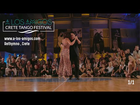 CARLOS ESPINOZA & JUANA SEPULVEDA to Milonga Del Recuerdo (D'arienzo) A Los Amigos 2024 Crete
