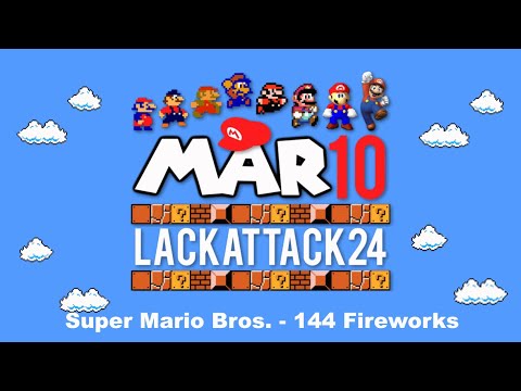 Mar10 Day 2019 - Super Mario Bros. - 144 Fireworks
