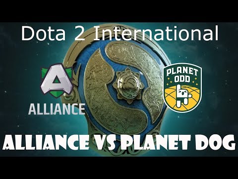 Eng - Alliance vs Planet Dog - Bo1 - Full Match - Dota 2 International Qualifiers
