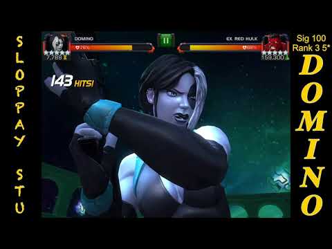5* Domino Arena Dupe - Rank up and Gameplay - Marvel Contest of Champions
