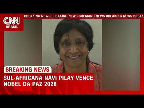 Advogada sul-africana Navi Pillay vence Nobel da Paz 2026 | CNN NOVO DIA