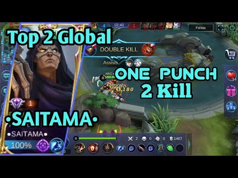 One Punch , 2 Kills | Top 2 Global Aldous | By •SAITAMA• | Aldous Gameplay