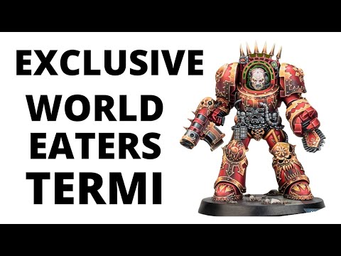 Cool World Eaters Terminator Revealed - but Restricted to Warhammer Plus!