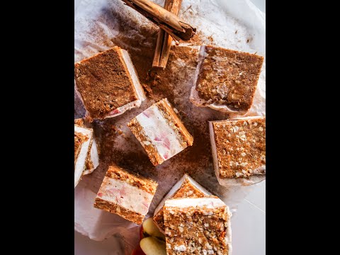 Apple Pie Ice Cream Sandwiches: Dairy Free | Gluten Free | Vegan
