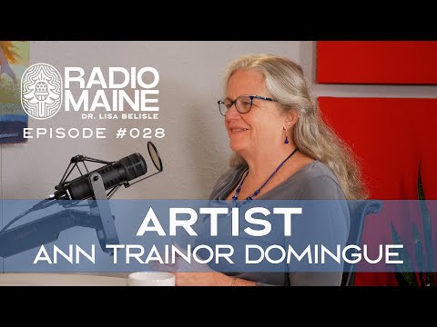 Radio Maine: Ann Trainor Domingue's Artwork Captures New England in a Patchwork of Color, Pattern, and Story