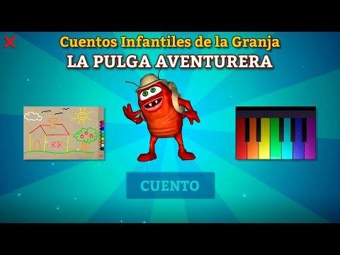 Cuento Infantil - La Pulga Aventurera de la Granja.