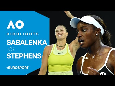 Aryna Sabalenka vs Sloane Stephens | Round One | Australian Open 2025 Extended Highlights 🇦🇺